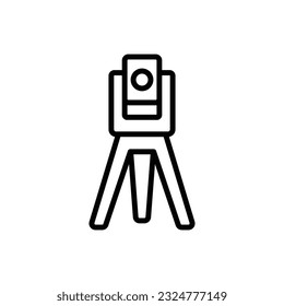 Road Measuring Icon Vector Illustration