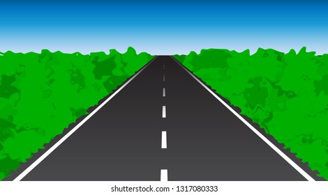 Cartoon Highway Road Images, Stock Photos & Vectors | Shutterstock