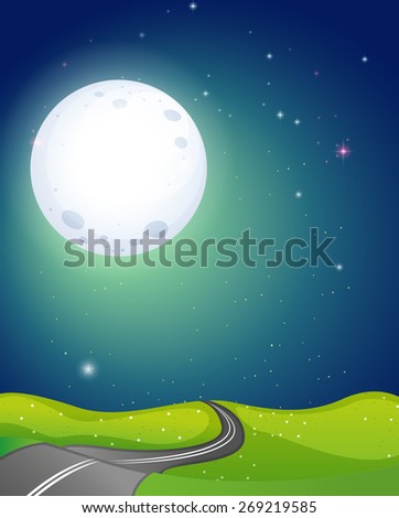 Similar – Image, Stock Photo lunar landscape