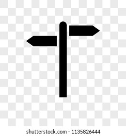Road Panel vector icon on transparent background, Road Panel icon