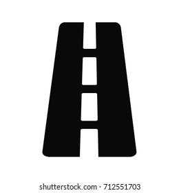 road perspective icon