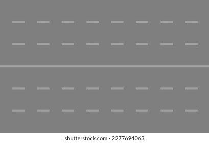 Textura de estilo de arte de píxeles de carretera. Ilustración vectorial.
