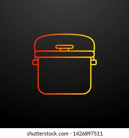 road refrigerator nolan icon. Elements of camping set. Simple icon for websites, web design, mobile app, info graphics