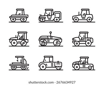 Diseño moderno del equipo de la ingeniería del rodillo de camino