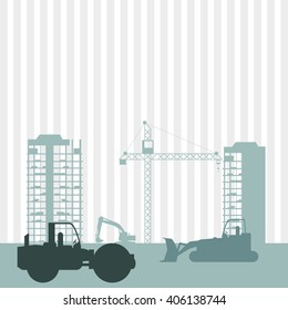 road roller graphic design , editable graphic