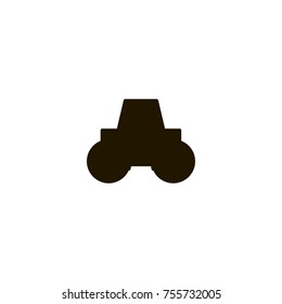 road roller icon. sign design