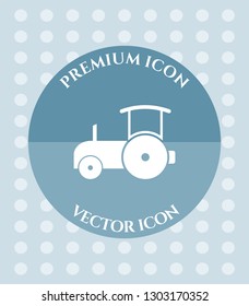 Road Roller Icon for Web, Applications, Software & Graphic Designs.