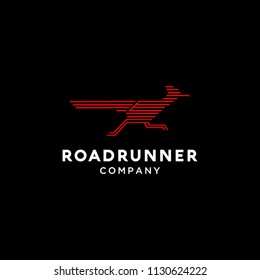 Road Runner Bird Logo Business 