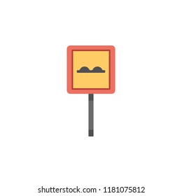 Road safety colored icon. Element of road signs and junctions icon for mobile concept and web apps. Colored Road safety can be used for web and mobile on white bakgorund