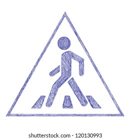 Road sign.