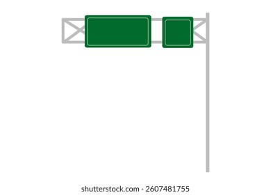  Road sign cartoon. vector illustration.Road sign in  style isolated on white