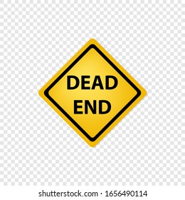 Road Sign Dead End Icon