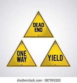 Road sign design 