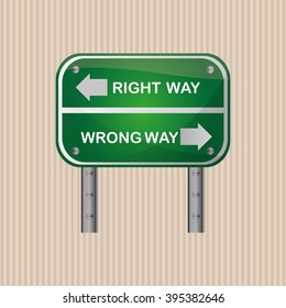 Road sign design 