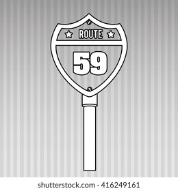 road sign design 