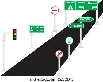 road sign design