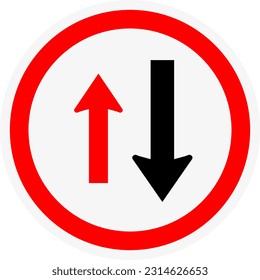 Design-Symbol für Straßenzeichen, Design-Vektorgrafik