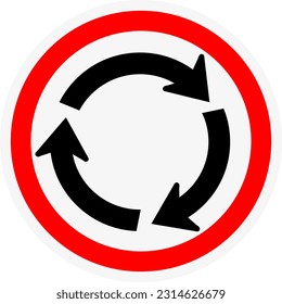 road sign design icon, design vector
