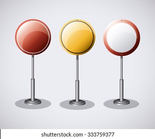 road sign design, vector illustration eps10 graphic 