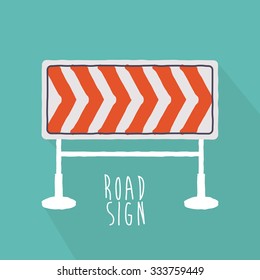 road sign design, vector illustration eps10 graphic 