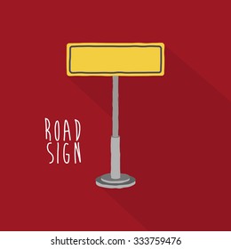 road sign design, vector illustration eps10 graphic 