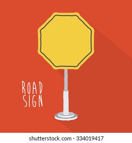 road sign design, vector illustration eps10 graphic 