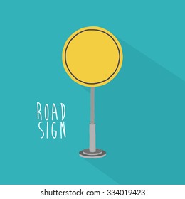 road sign design, vector illustration eps10 graphic 