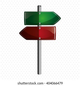 Road sign design , vector illustration