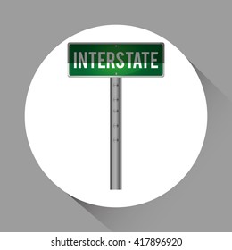 Road sign design , vector illustration