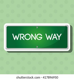 Road sign design , vector illustration