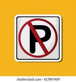 Road sign design , vector illustration
