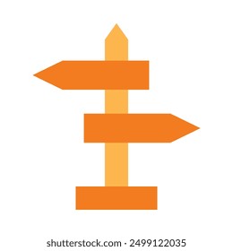 Diseño de icono plano de señal de tráfico para personal y Uso comercial