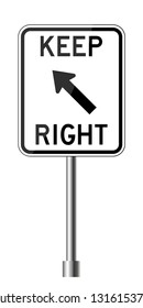 Road sign. Hand-drawn traffic sign icon in the United States. Isolated on white background. Vector illustration. Eps 10.