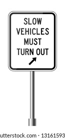 Road sign. Hand-drawn traffic sign icon in the United States. Isolated on white background. Vector illustration. Eps 10.