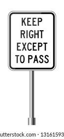 Road sign. Hand-drawn traffic sign icon in the United States. Isolated on white background. Vector illustration. Eps 10.