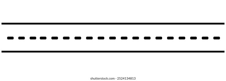 Señal de tráfico. Vector de la carretera, concepto de conducción aislado en el fondo blanco.