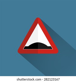 Road sign humps