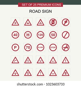 Road Sign Icon