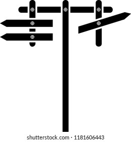 road sign icon