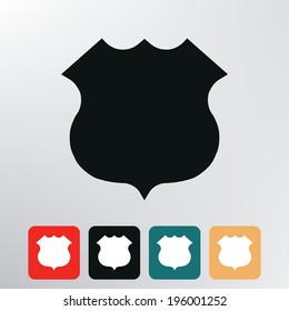 road sign icon.