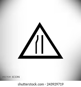road sign icon