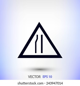 road sign icon