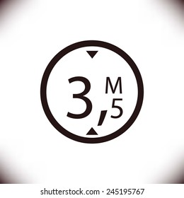 road sign icon