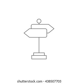 Road Sign Icon