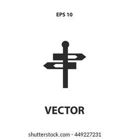 road sign icon