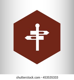 road sign icon