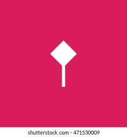 road sign icon. road sign sign