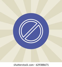 road sign icon.  