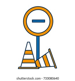 road sign icon