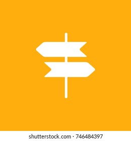 Road Sign Icon 